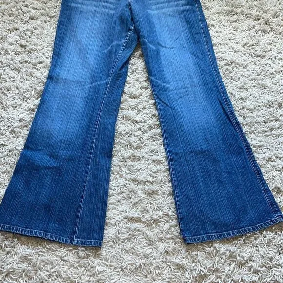 Y2K Vintage Disney Mickey Mouse Wide Leg Baggy Jeans 14 - Picture 5 of 12